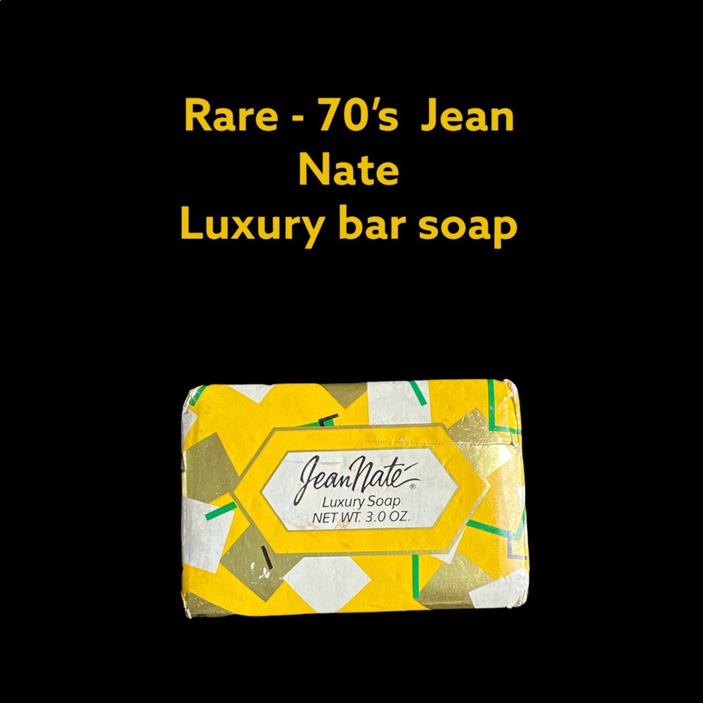 ❤️. Collectors!  RARE vintage 1970’s Jean Nate Luxury bar soap. Still wrapped ❤️